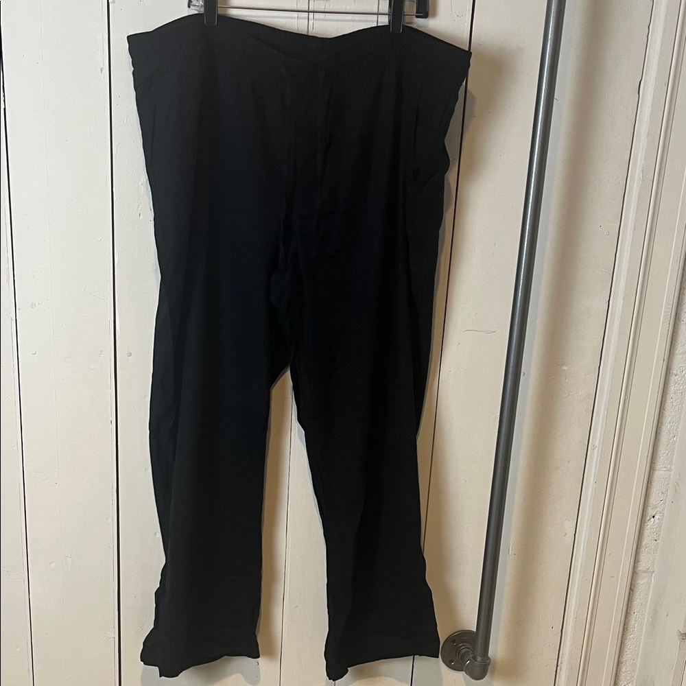 Old Navy Women’s Black Linen Lounge Pants XXL